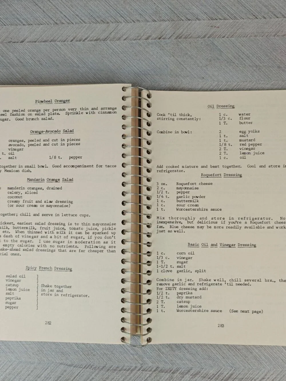 Stories And Recipes Of The Great Depression Rita Van Amber 1992 Spiral-Bound